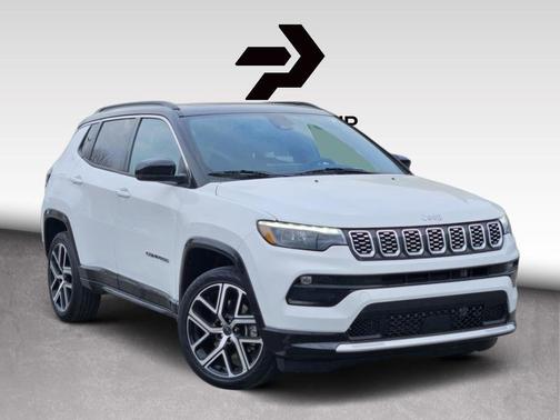 Bright White Clearcoat 2025 Jeep Compass Limited