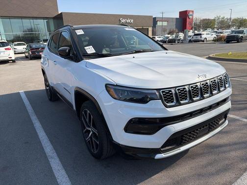 Bright White Clearcoat 2025 Jeep Compass Limited