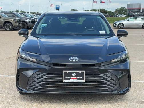 Midnight Black Metallic 2025 Toyota Camry LE