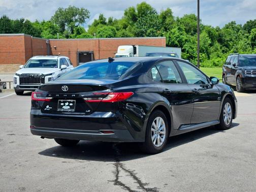 Midnight Black Metallic 2025 Toyota Camry LE