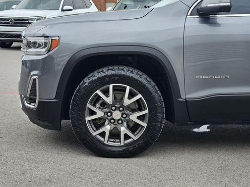Satin Steel Metallic 2021 GMC Acadia AWD SLE