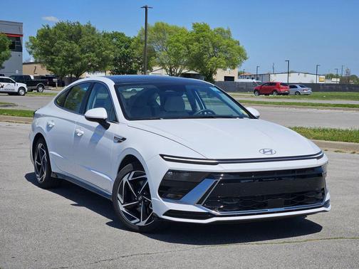 Serenity White 2025 Hyundai SONATA SEL