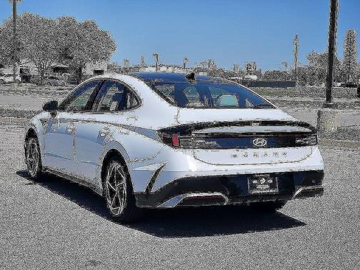 Serenity White 2025 Hyundai SONATA SEL
