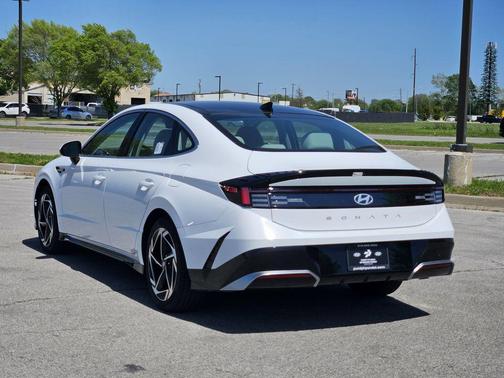 Serenity White 2025 Hyundai SONATA SEL