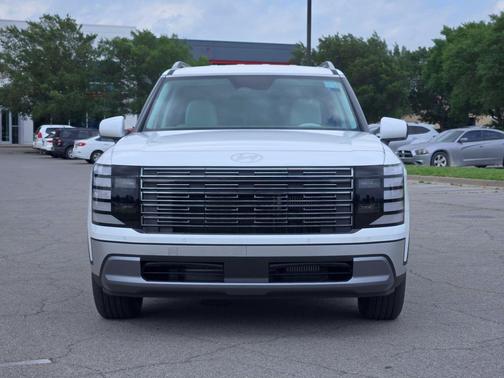 Creamy White Pearl 2026 Hyundai Palisade Hybrid Blue SEL 7P