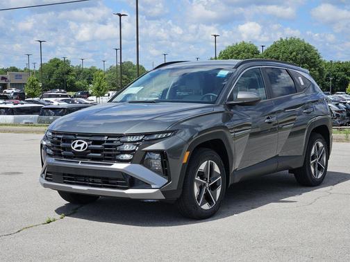 Amazon Gray 2026 Hyundai TUCSON Hybrid SEL