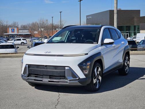 Atlas White 2026 Hyundai KONA Limited