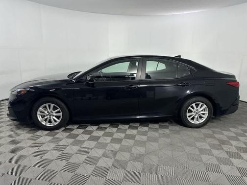 Midnight Black Metallic 2025 Toyota Camry LE