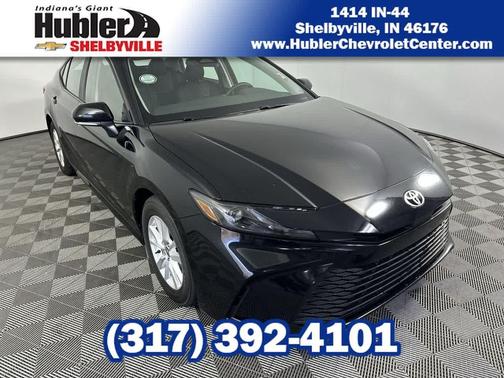 Midnight Black Metallic 2025 Toyota Camry LE