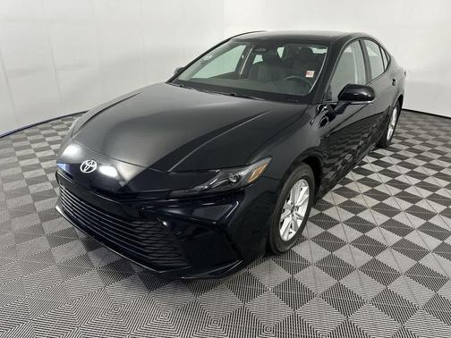 Midnight Black Metallic 2025 Toyota Camry LE