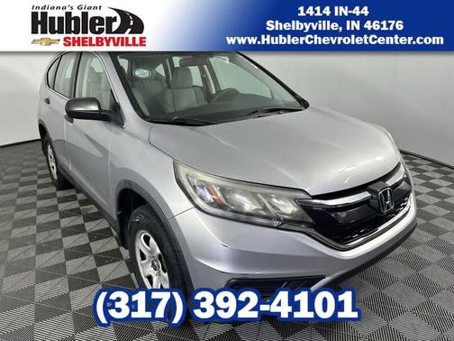 Alabaster Silver Metallic 2015 Honda CR-V LX