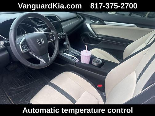 Taffeta White 2018 Honda Civic EX-T