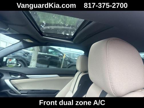 Taffeta White 2018 Honda Civic EX-T