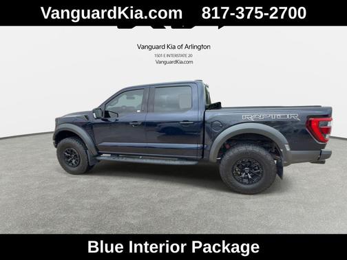 ANTIMATTER BLUE METALLIC 2023 Ford F-150 Raptor