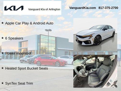 Snow White Pearl 2026 Kia K5 GT