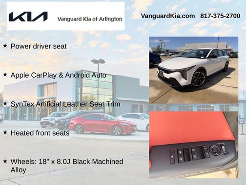 Snow White Pearl 2026 Kia K4 GT-Line