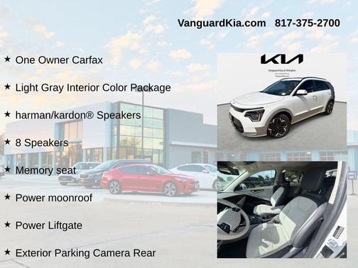 Snow White Pearl 2023 Kia Niro EV Wave