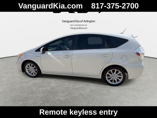 Blizzard Pearl 2012 Toyota Prius v Five