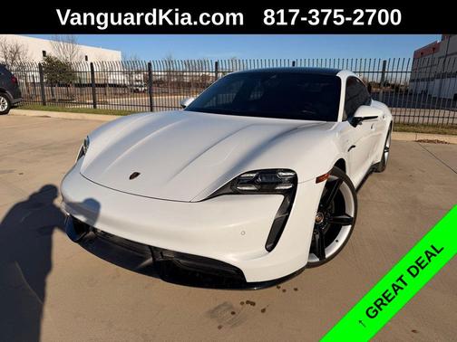 Carrara White Metallic 2020 Porsche Taycan Turbo S