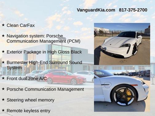 Carrara White Metallic 2020 Porsche Taycan Turbo S