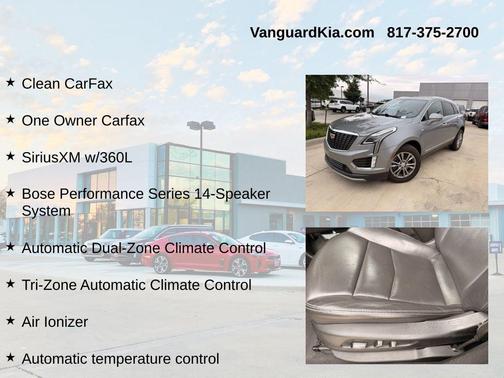Argent Silver Metallic 2023 Cadillac XT5 Premium Luxury