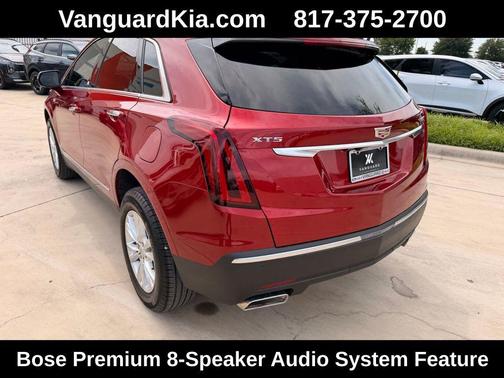 Radiant Red Tintcoat 2024 Cadillac XT5 Luxury