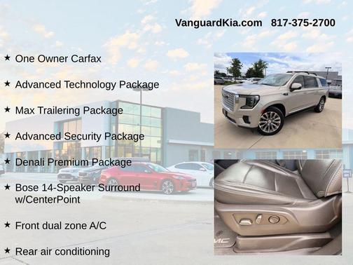 Pearl Beige Metallic 2022 GMC Yukon XL Denali