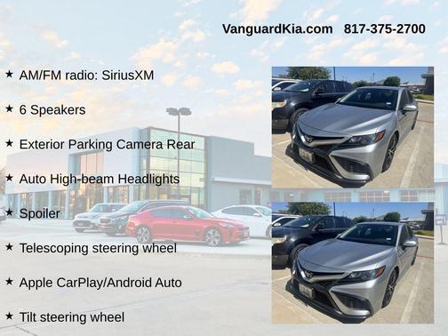 Silver 2021 Toyota Camry SE