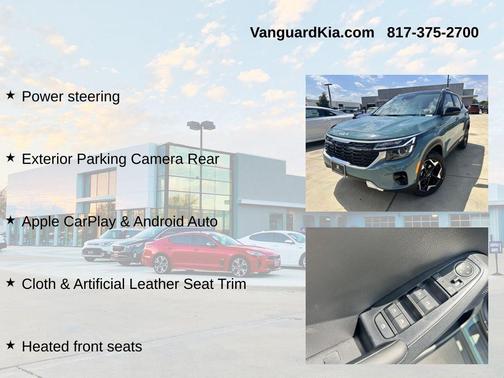 Pluton Blue/Black Roof 2026 Kia Seltos S