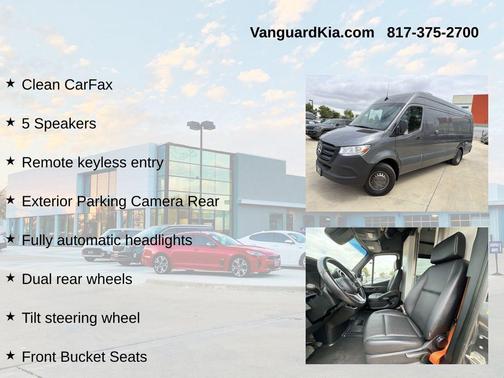 Selenite grey metallic 2021 Mercedes-Benz Sprinter 4500 High Roof V6