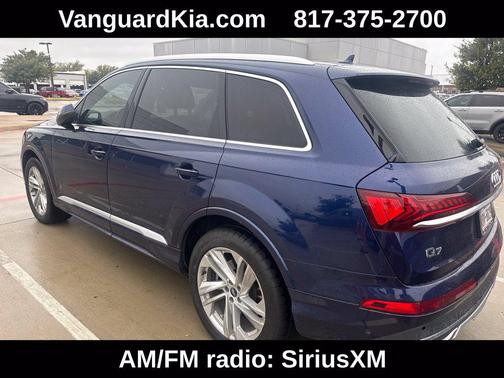 Blue 2021 Audi Q7 45 Premium Plus