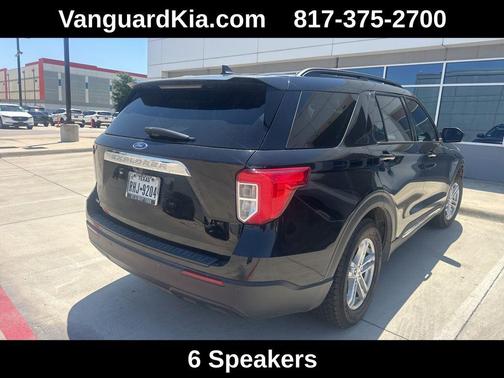 AGATE BLACK METALLIC 2021 Ford Explorer XLT