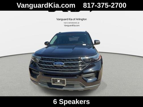 AGATE BLACK METALLIC 2021 Ford Explorer XLT