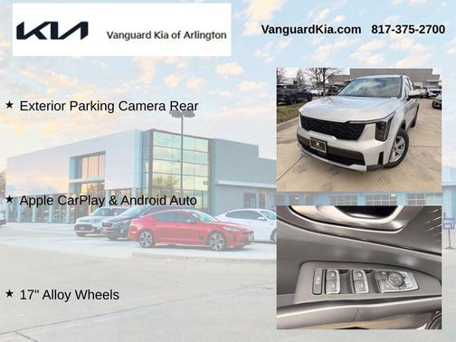 Ivory Silver 2026 Kia Sorento LX