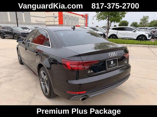 Brilliant Black 2018 Audi A4 2.0T Premium
