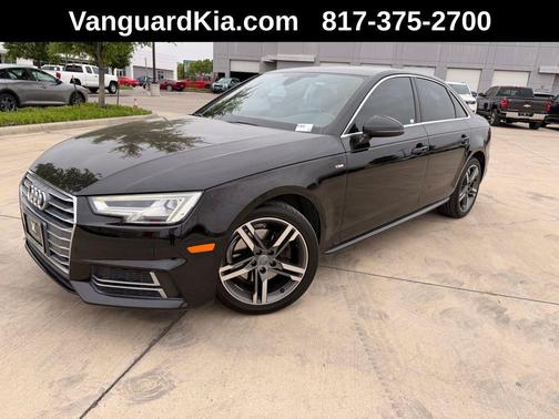 Brilliant Black 2018 Audi A4 2.0T Premium