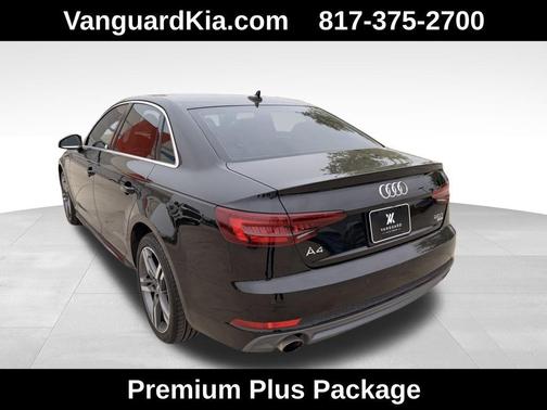 Brilliant Black 2018 Audi A4 2.0T Premium