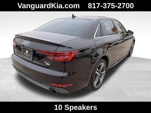 Brilliant Black 2018 Audi A4 2.0T Premium