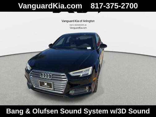 Brilliant Black 2018 Audi A4 2.0T Premium