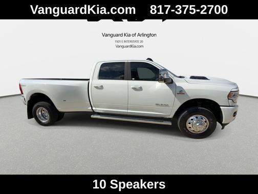 Bright White Clearcoat 2024 RAM 3500 Laramie Crew Cab 4x4 8' Box
