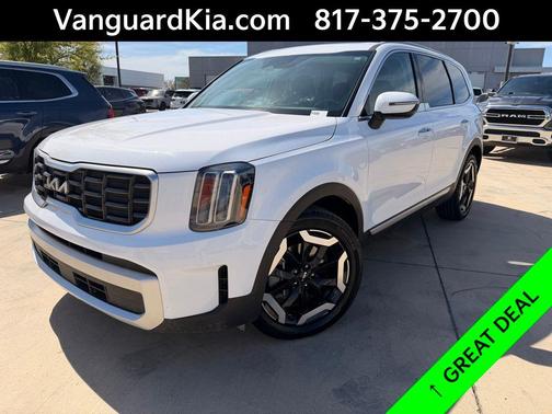 Glacial White Pearl 2025 Kia Telluride S