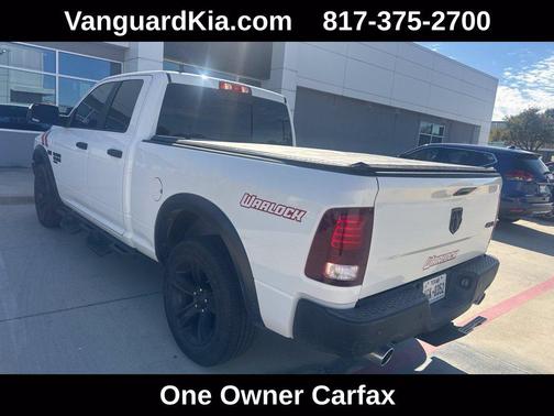 Bright White Clearcoat 2021 RAM 1500 Classic Warlock Quad Cab 4x4 6'4' Box