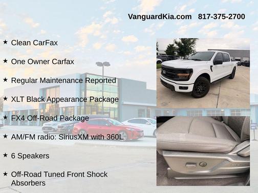 OXFORD WHITE 2025 Ford F-150 XLT