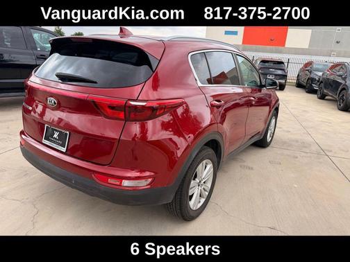 Hyper Red 2017 Kia Sportage LX