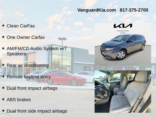 Smoky Topaz Metallic 2014 Honda Odyssey LX