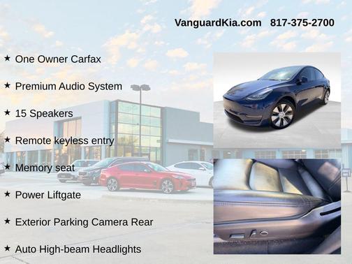 Deep Blue Metallic 2021 Tesla Model Y Long Range Dual Motor All-Wheel Drive