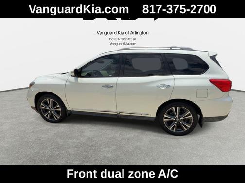 Pearl White 2017 Nissan Pathfinder Platinum