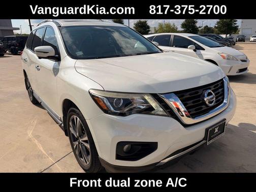 Pearl White 2017 Nissan Pathfinder Platinum