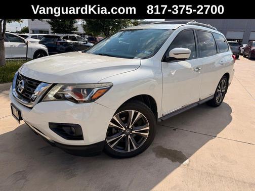 Pearl White 2017 Nissan Pathfinder Platinum