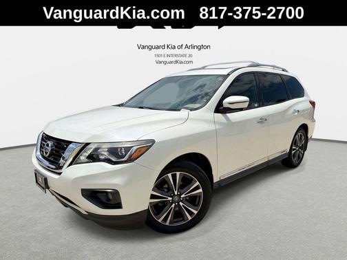 Pearl White 2017 Nissan Pathfinder Platinum